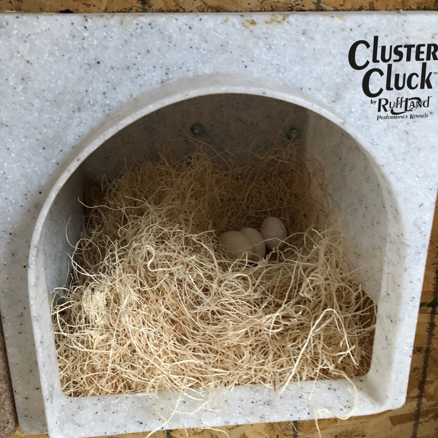 Ruff Land Cluster Cluck Nesting Box