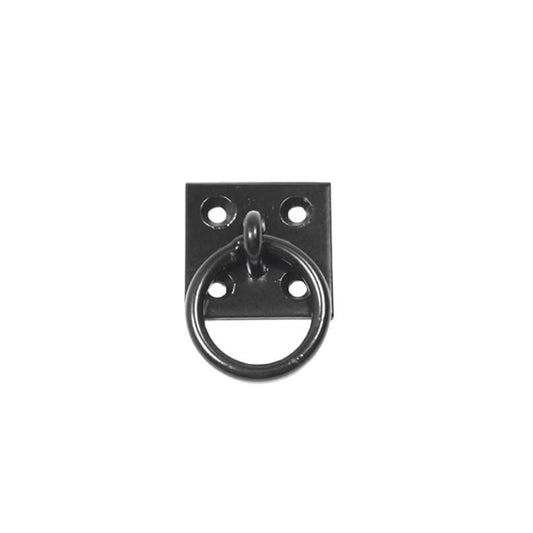 Powder Coated Heavy Duty Hitching Ring with Plate